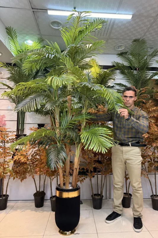 درختچه مصنوعی نخل کنتیا 2.1 متری