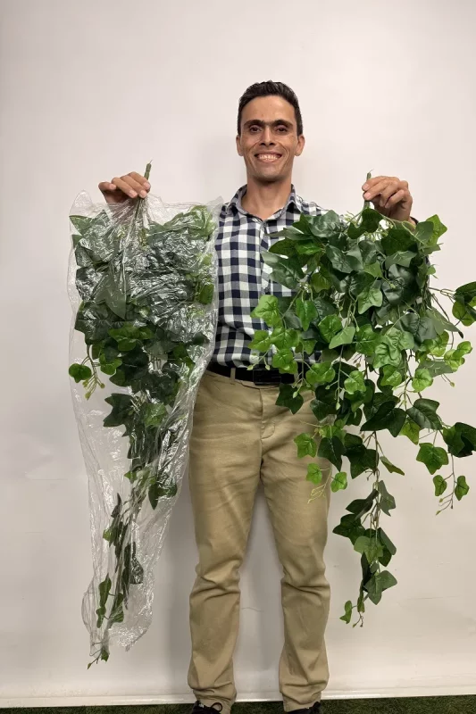 آویز برگ مصنوعی پاپیتال یک متری