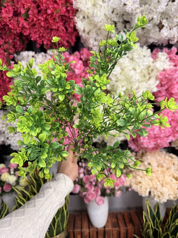 بوته مصنوعی شمشاد ژاپنی ۵۰ سانت