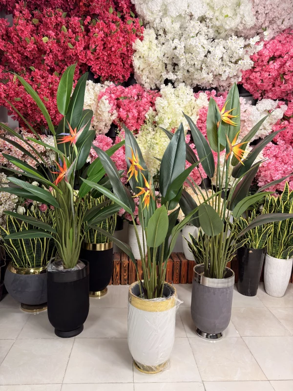 خرید درختچه پرنده بهشتی مصنوعی | قیمت عالی + ارسال فوری