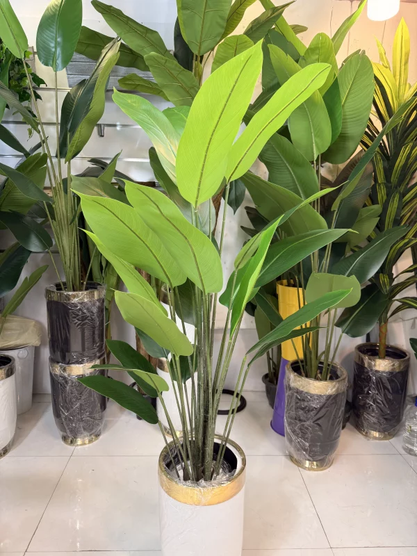 تراکم ۱۰۰ سانتی‌متری درختچه مصنوعی پرنده بهشتی درجه یک