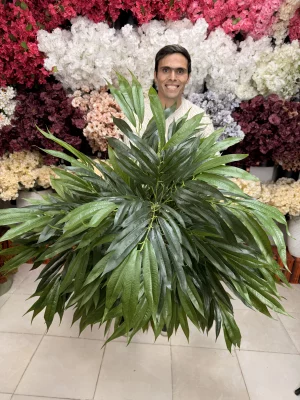 درختچه مصنوعی آمستر بزرگ ۱۷۰ سانتیمتر سبز تیره برای دکوراسیون منزل