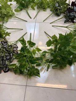 بوته باکسی مدل ۷ بازو ارتفاع ۴۰ سانت کیفیت درجه یک لمسی مناسب گلدان و باکس گل