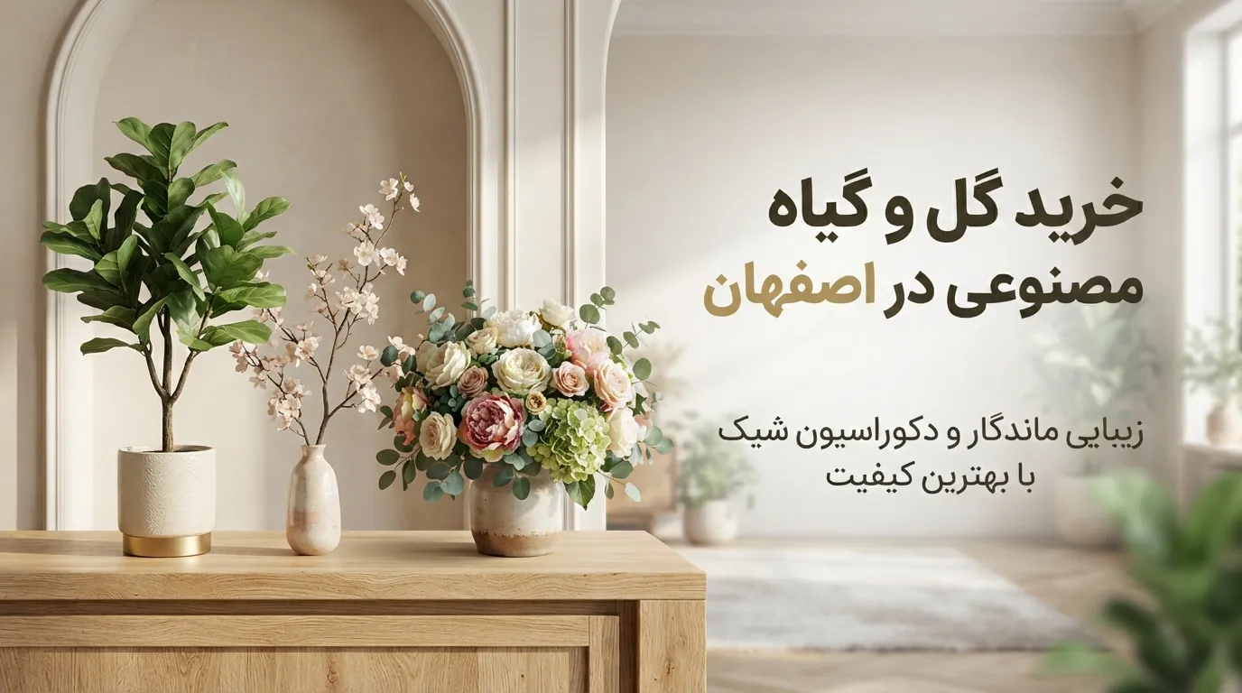 خرید گل و گیاه مصنوعی در اصفهان