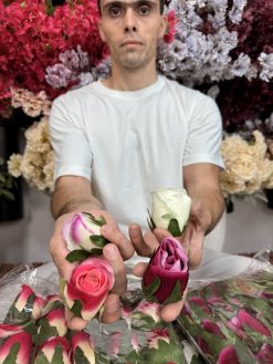 ابعاد سرگل غنچه ۵ سانت