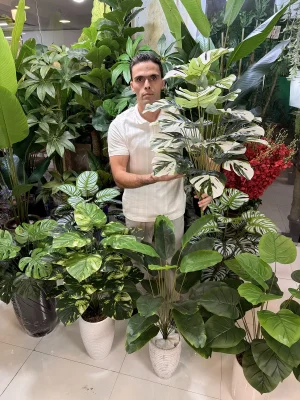 بوته مصنوعی 24 برگ